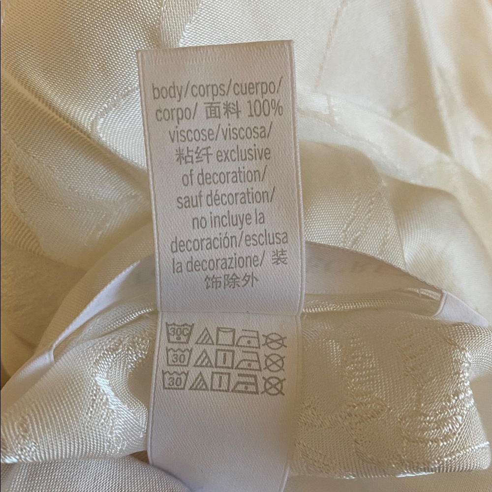 Elegant White Bias Cut Slip Dress - Picture 10 of 11